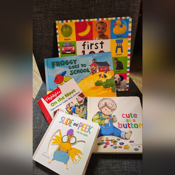 Colorful Children's Book Set - Picture 1 of 7